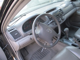 2003 TOYOTA CAMRY LE BLACK 2.4L AT Z16261